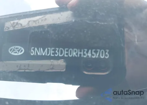 2024 Hyundai Tucson Limited z USA, uszkodzony, nr VIN 5NMJE3DE0RH345703